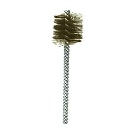 Gordon Brush 1-1/4" Brush D .008" Wire D Single Spiral Power Brush - Brass 30181